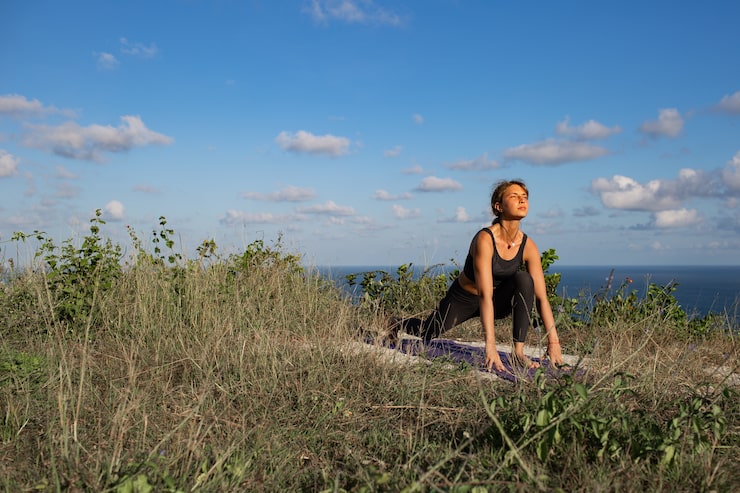 Meditation in ruhiger Umgebung